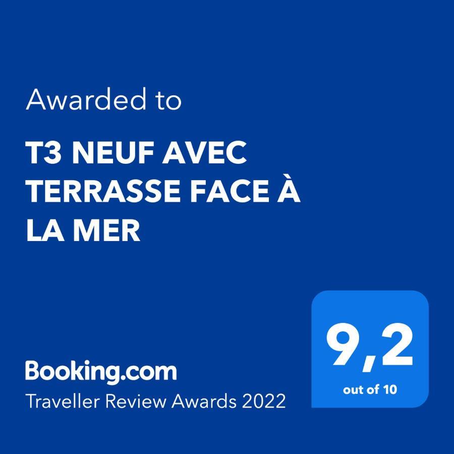 T3 Neuf Avec Terrasse Face A La Mer Bandol Zewnętrze zdjęcie